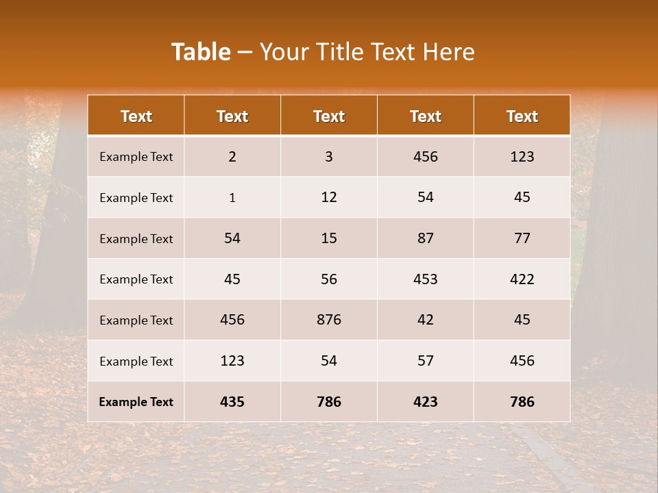 Choice Fork Mighty PowerPoint Template