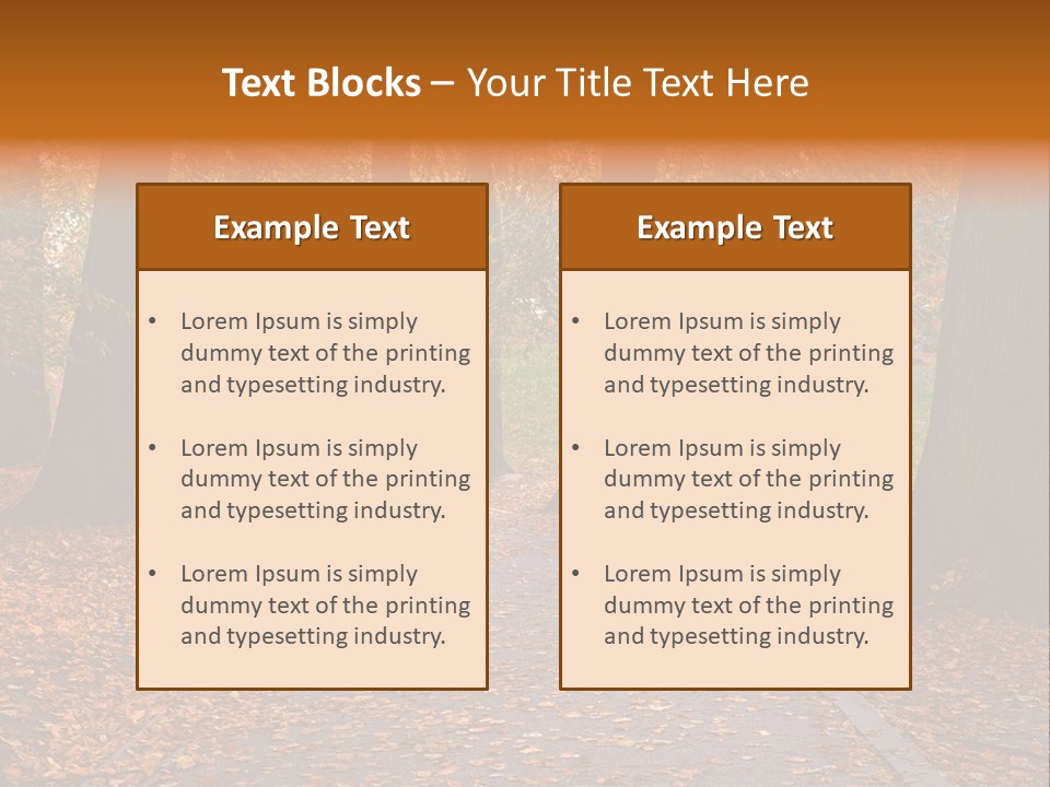 Choice Fork Mighty PowerPoint Template