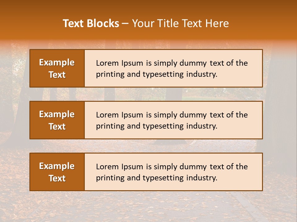 Choice Fork Mighty PowerPoint Template