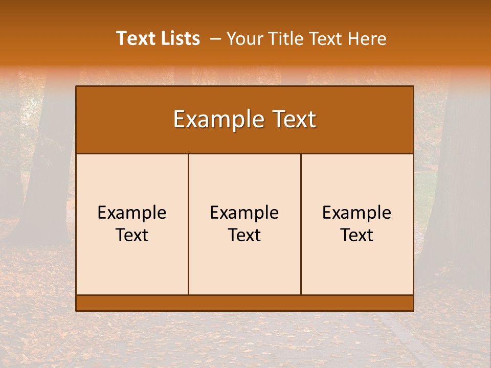Choice Fork Mighty PowerPoint Template