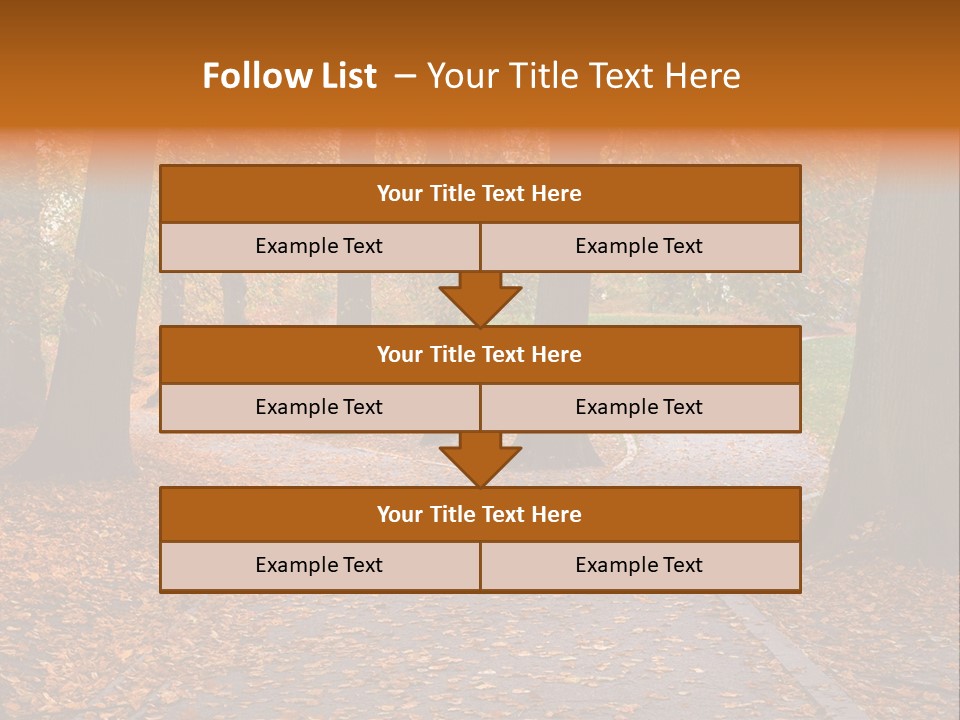 Choice Fork Mighty PowerPoint Template
