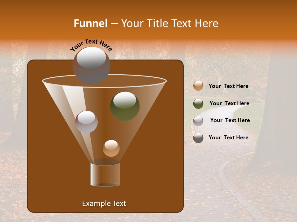 Choice Fork Mighty PowerPoint Template
