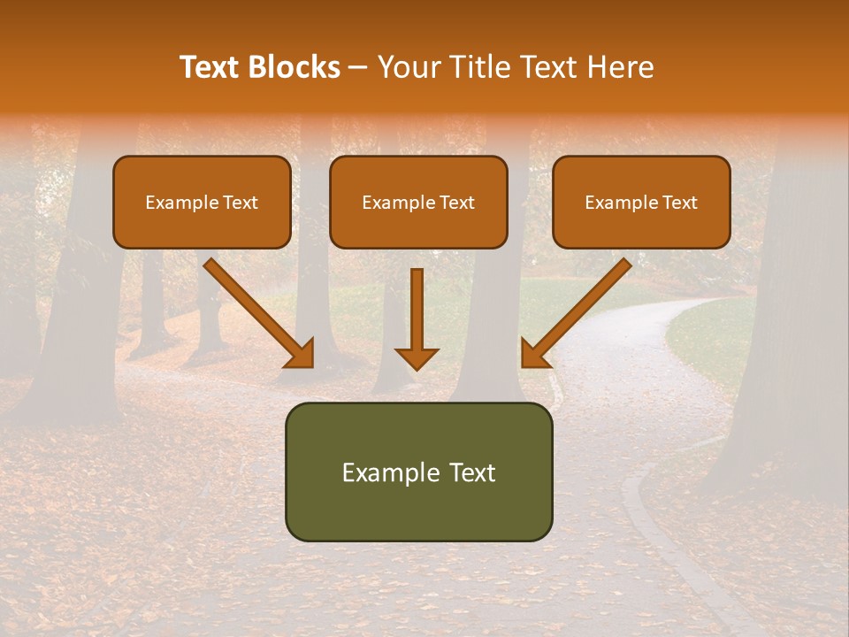 Choice Fork Mighty PowerPoint Template
