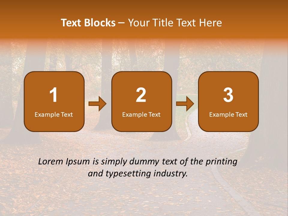 Choice Fork Mighty PowerPoint Template