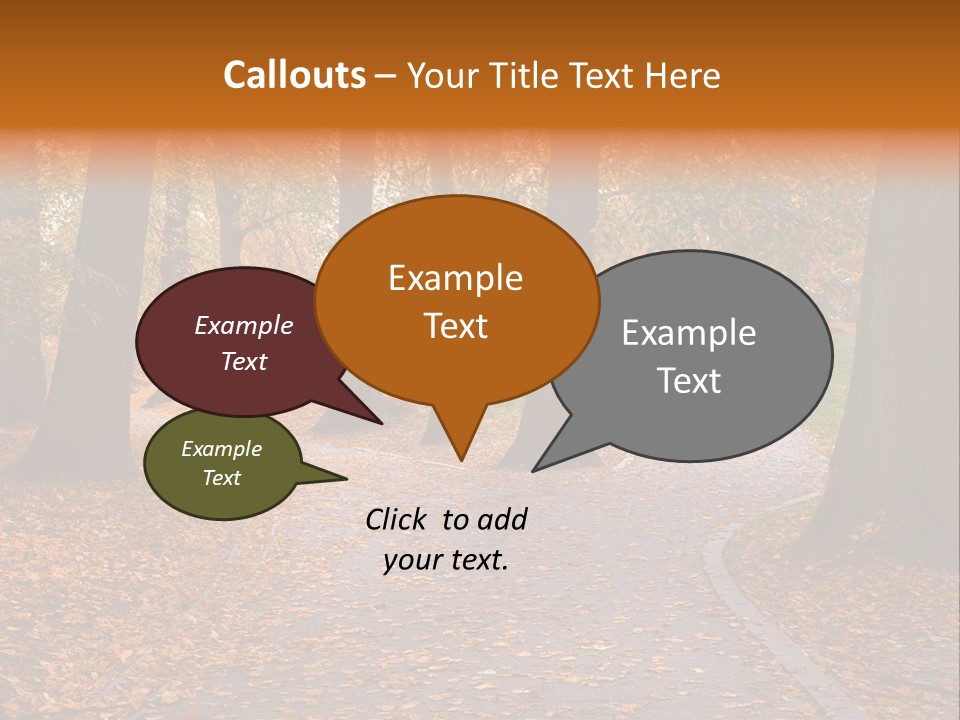Choice Fork Mighty PowerPoint Template