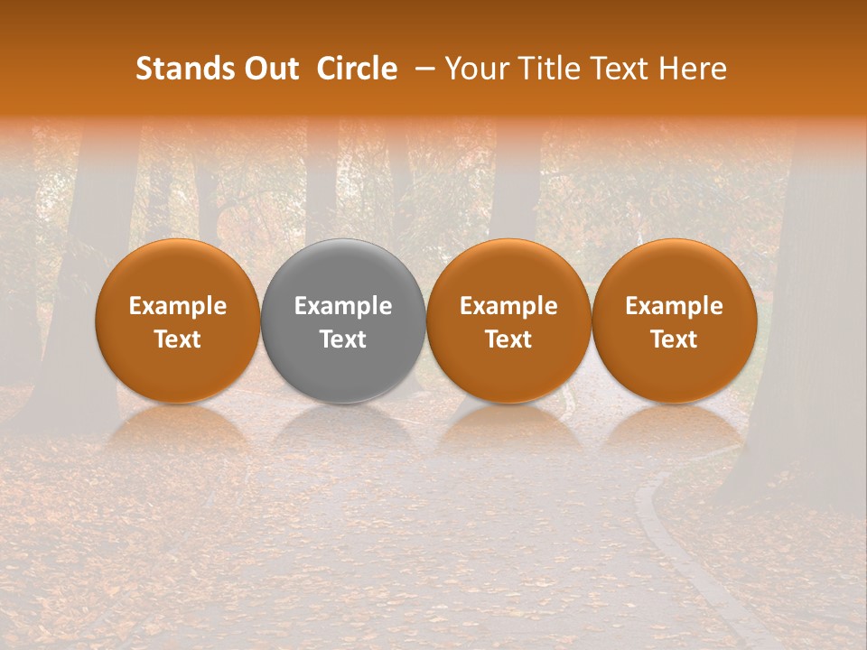 Choice Fork Mighty PowerPoint Template