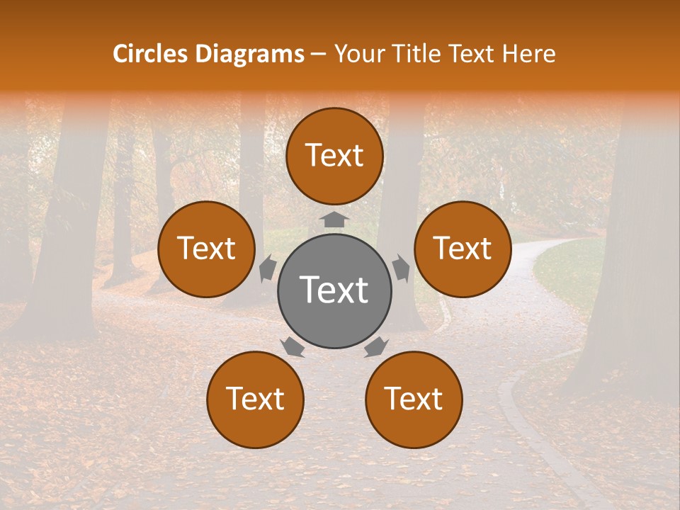 Choice Fork Mighty PowerPoint Template
