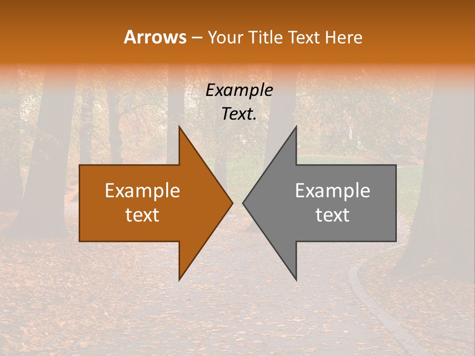 Choice Fork Mighty PowerPoint Template