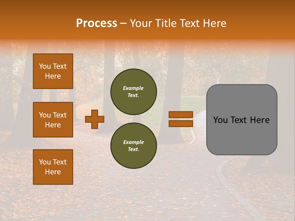 Choice Fork Mighty PowerPoint Template
