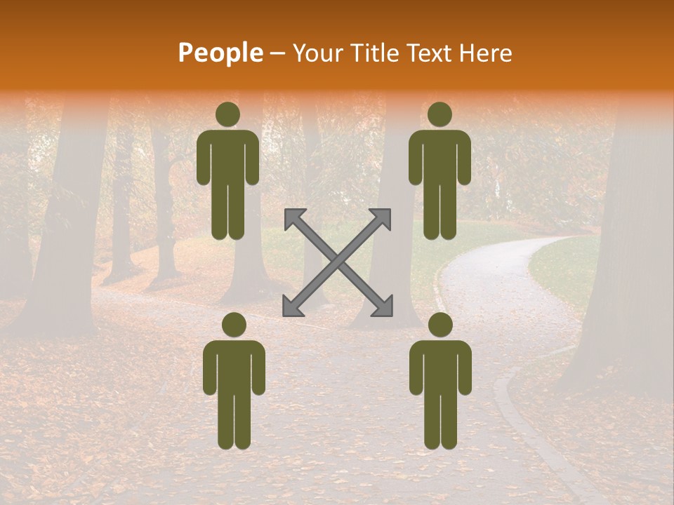 Choice Fork Mighty PowerPoint Template