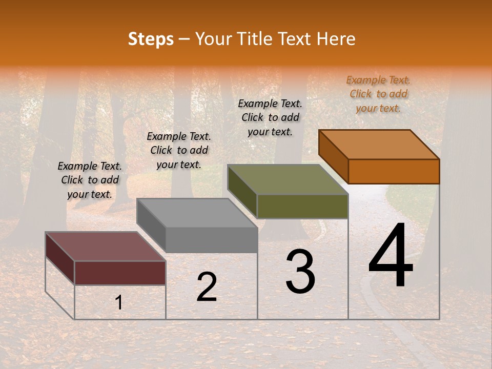 Choice Fork Mighty PowerPoint Template