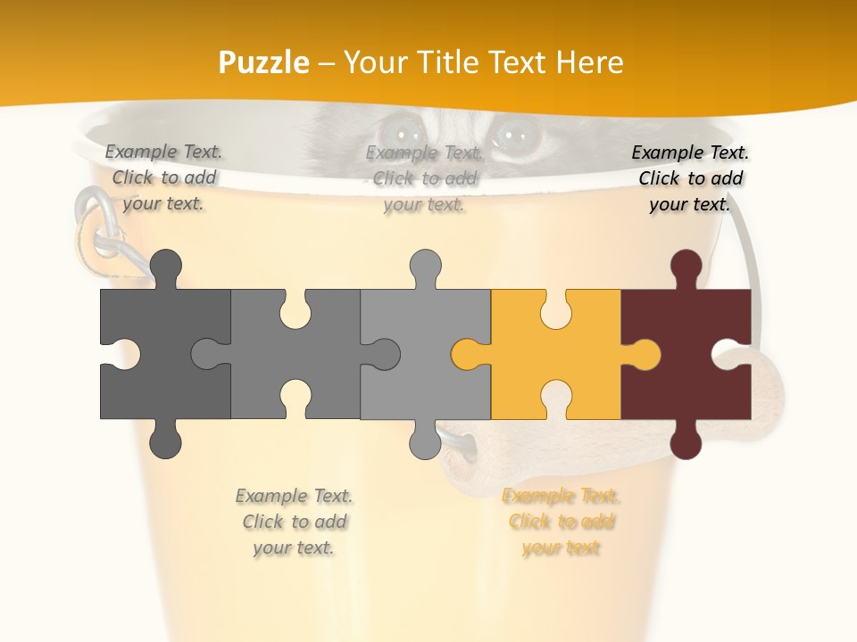 Lovable Cute Smirk PowerPoint Template