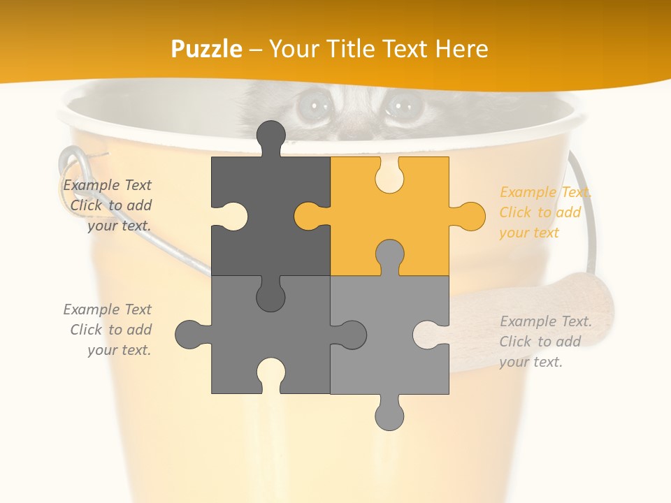 Lovable Cute Smirk PowerPoint Template