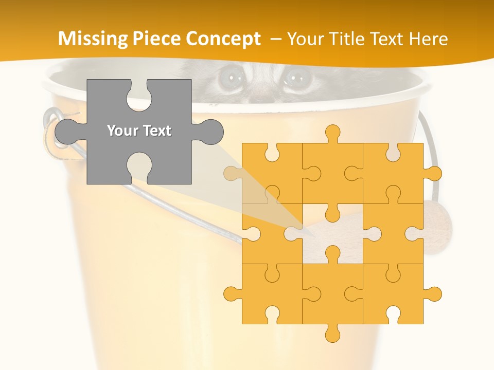 Lovable Cute Smirk PowerPoint Template