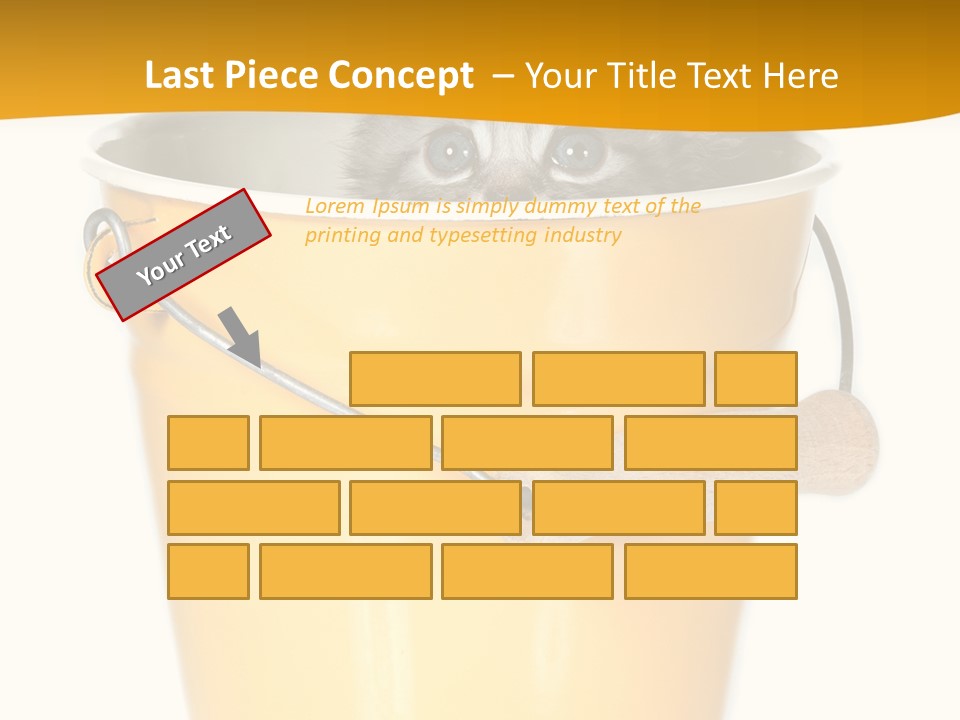Lovable Cute Smirk PowerPoint Template