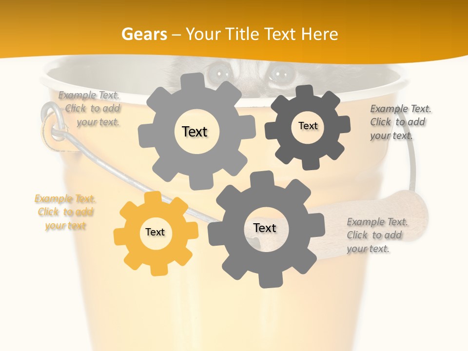 Lovable Cute Smirk PowerPoint Template