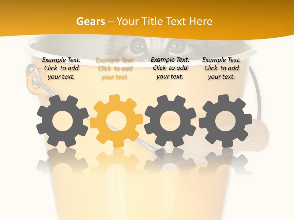 Lovable Cute Smirk PowerPoint Template