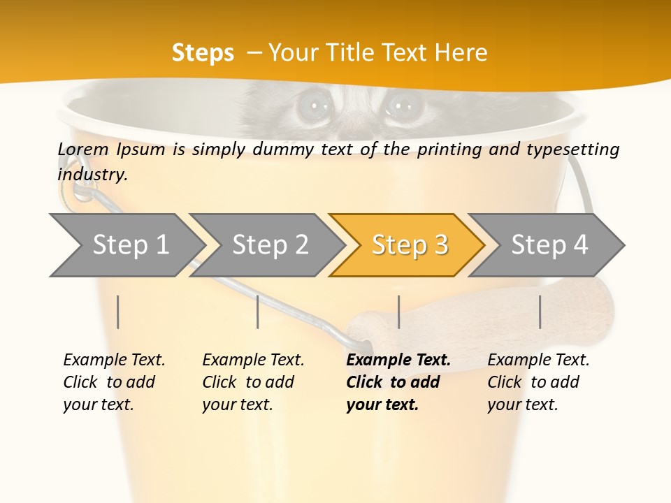 Lovable Cute Smirk PowerPoint Template