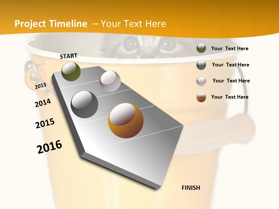 Lovable Cute Smirk PowerPoint Template