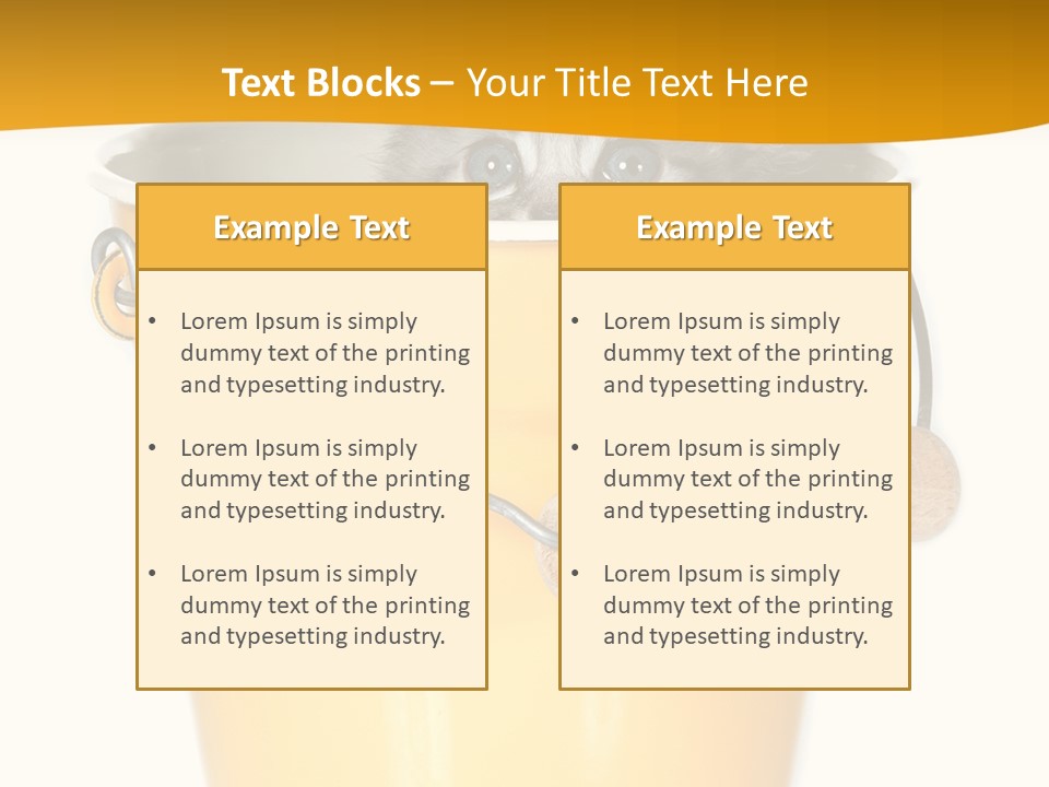 Lovable Cute Smirk PowerPoint Template