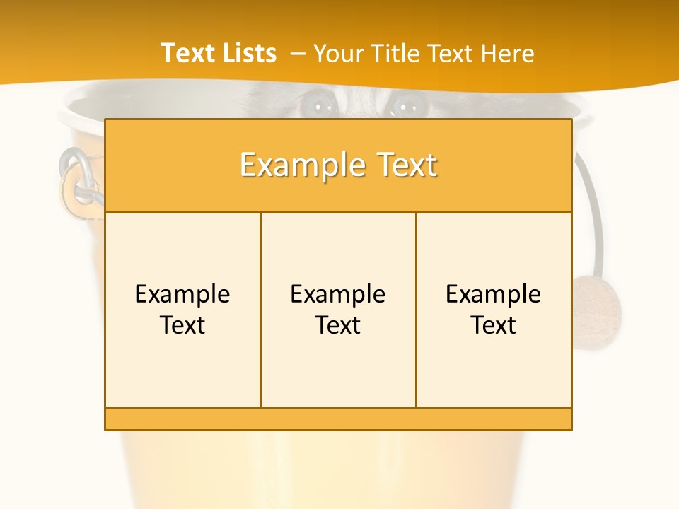 Lovable Cute Smirk PowerPoint Template