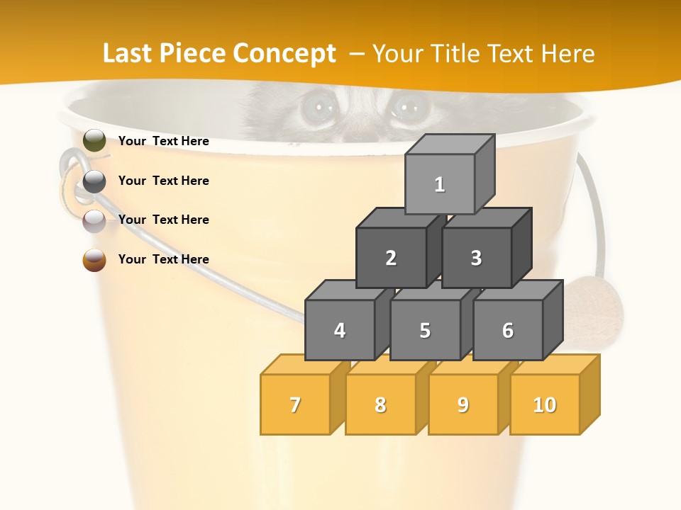 Lovable Cute Smirk PowerPoint Template