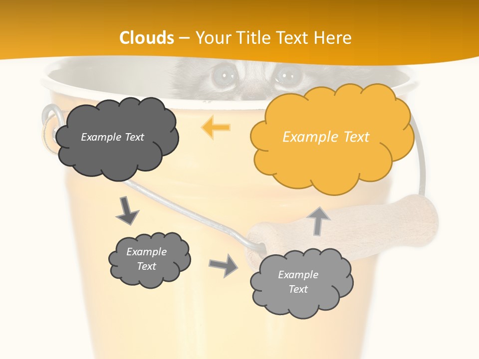 Lovable Cute Smirk PowerPoint Template