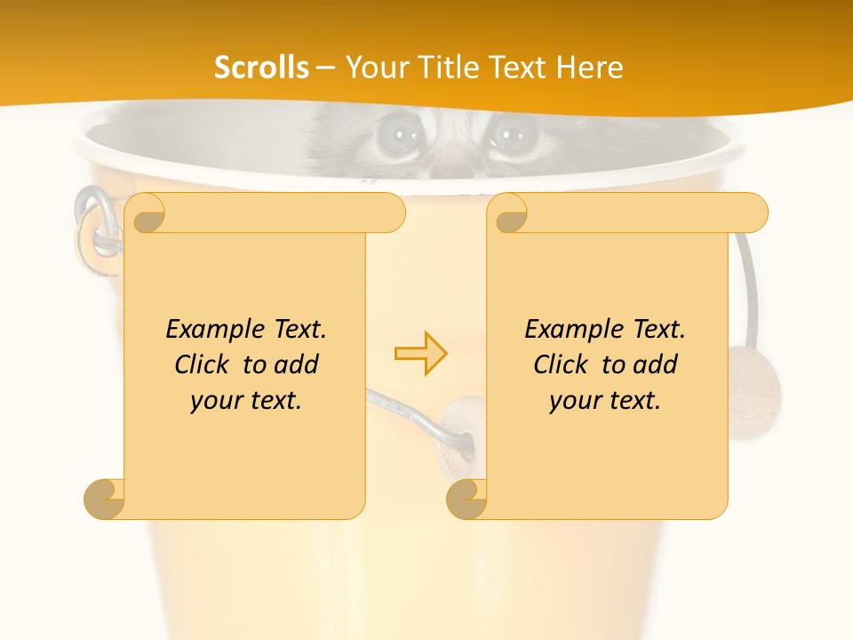 Lovable Cute Smirk PowerPoint Template