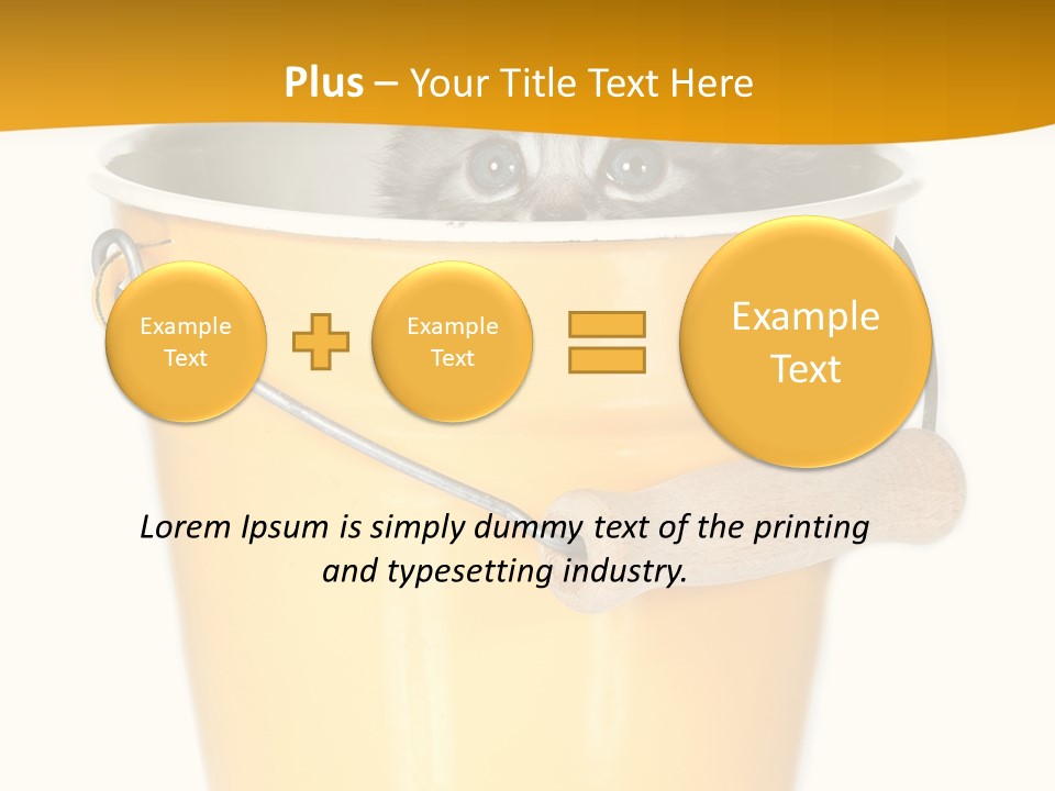 Lovable Cute Smirk PowerPoint Template