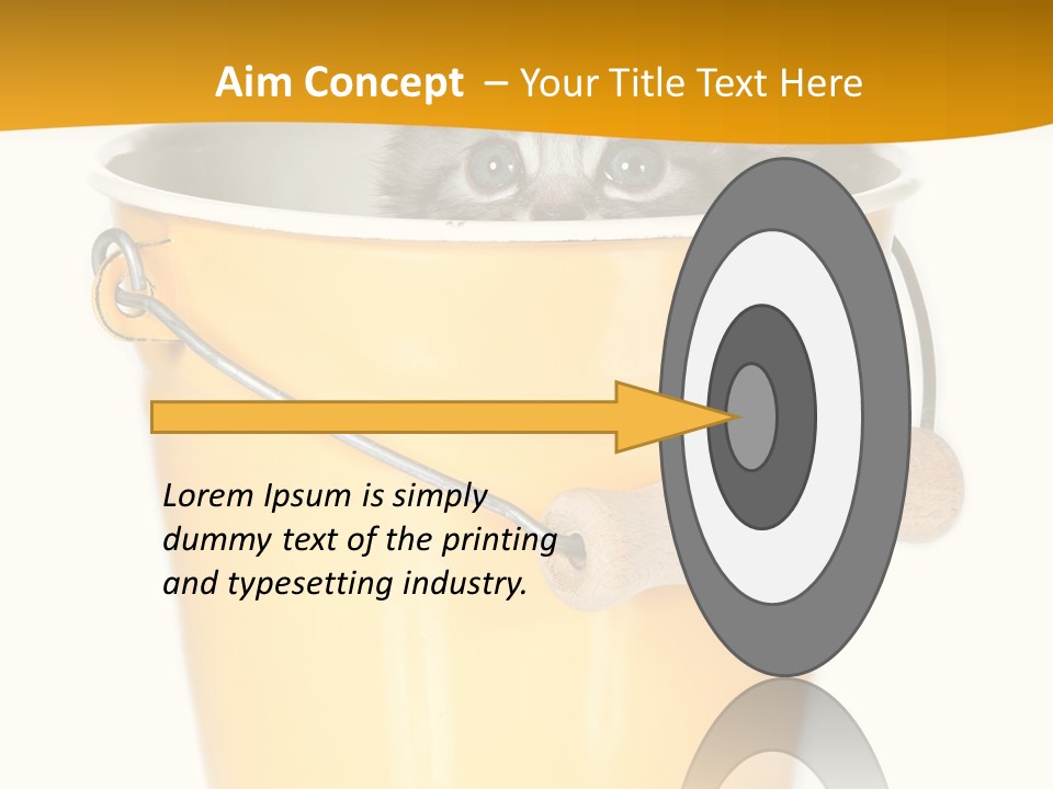 Lovable Cute Smirk PowerPoint Template