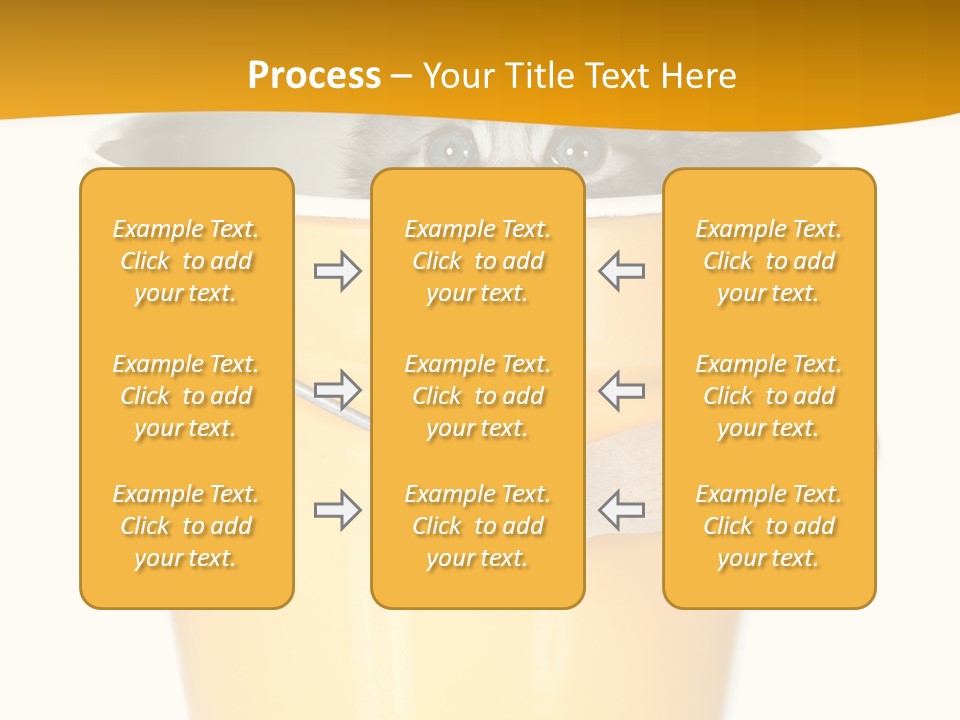 Lovable Cute Smirk PowerPoint Template