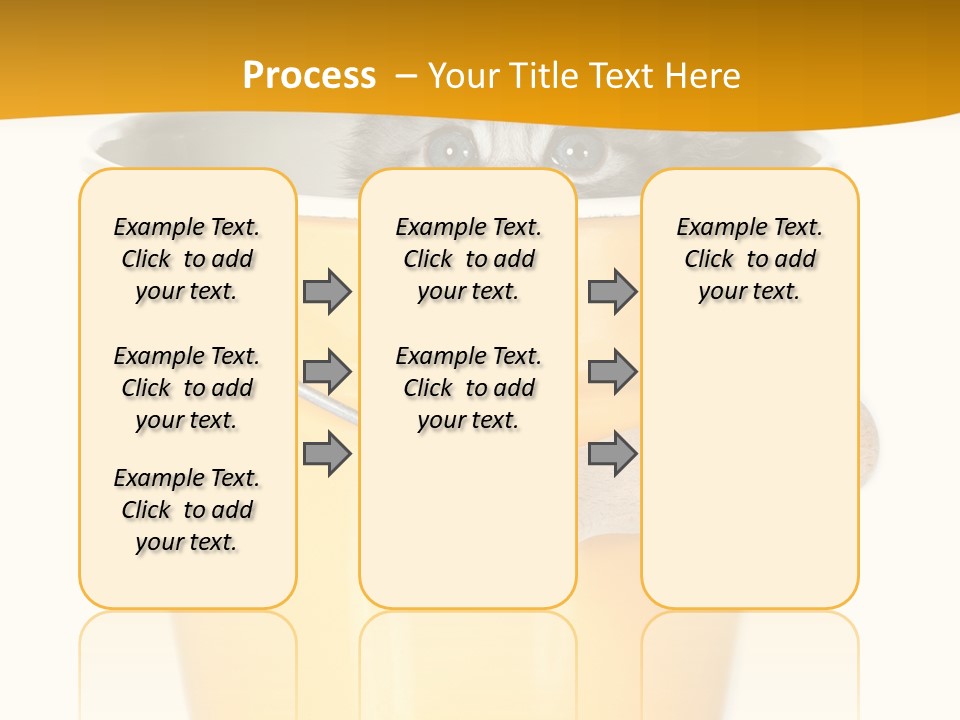 Lovable Cute Smirk PowerPoint Template