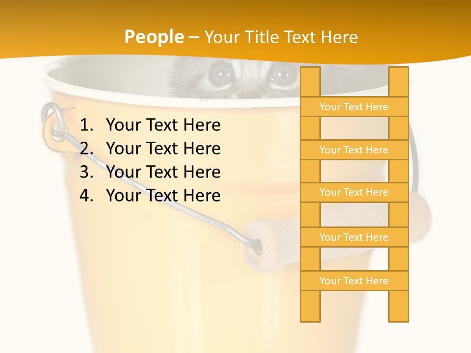 Lovable Cute Smirk PowerPoint Template