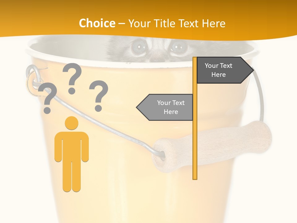 Lovable Cute Smirk PowerPoint Template