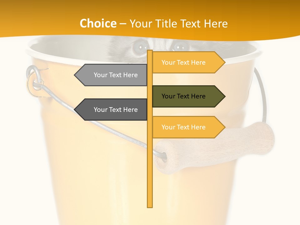 Lovable Cute Smirk PowerPoint Template