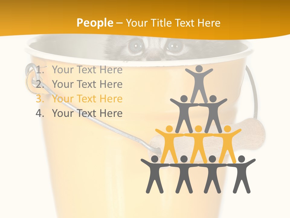 Lovable Cute Smirk PowerPoint Template