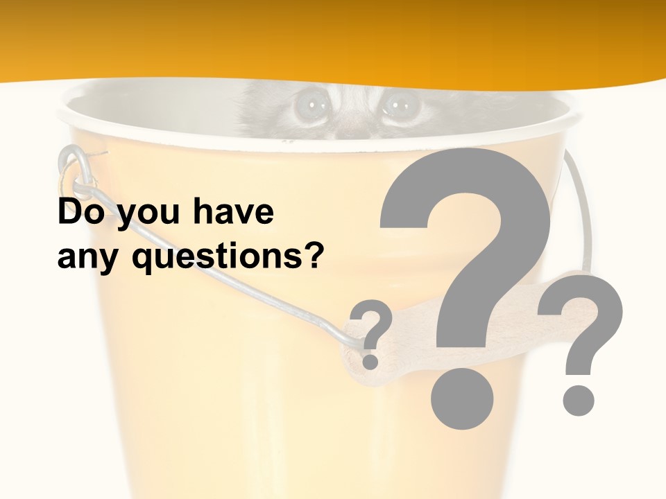 Lovable Cute Smirk PowerPoint Template