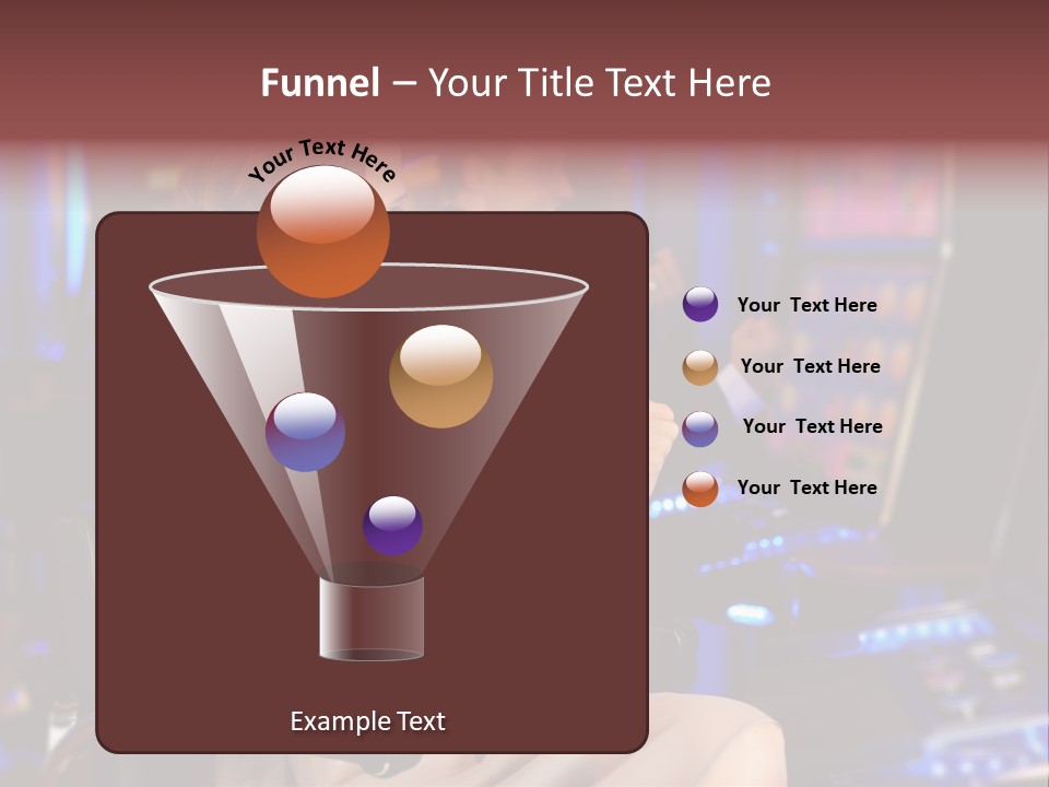 Club Women Suit PowerPoint Template