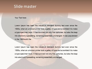 Silly Costume Western PowerPoint Template