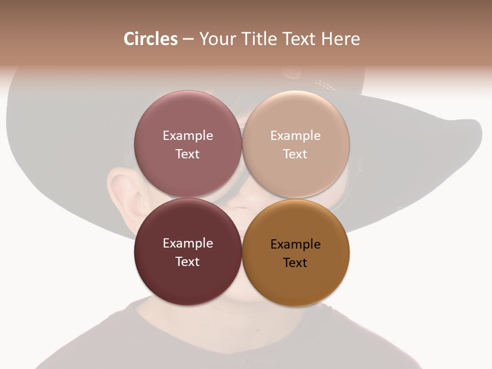 Silly Costume Western PowerPoint Template