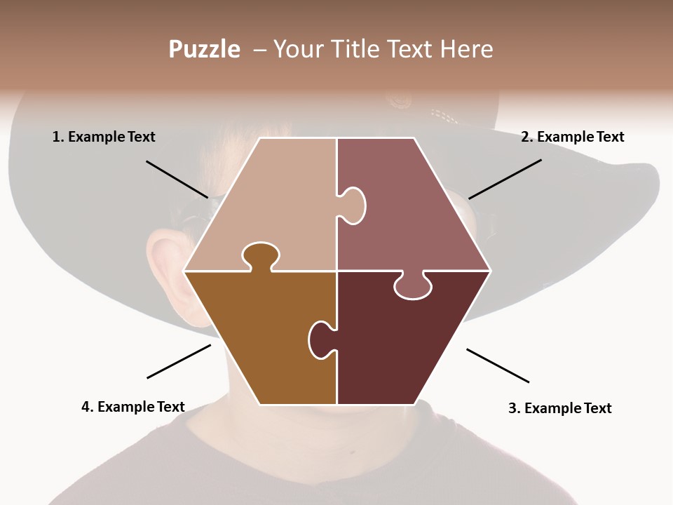 Silly Costume Western PowerPoint Template