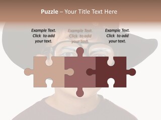 Silly Costume Western PowerPoint Template