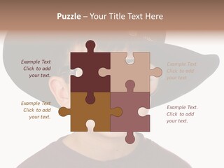 Silly Costume Western PowerPoint Template