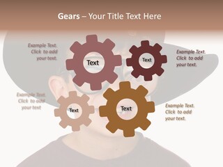 Silly Costume Western PowerPoint Template