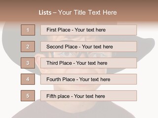 Silly Costume Western PowerPoint Template