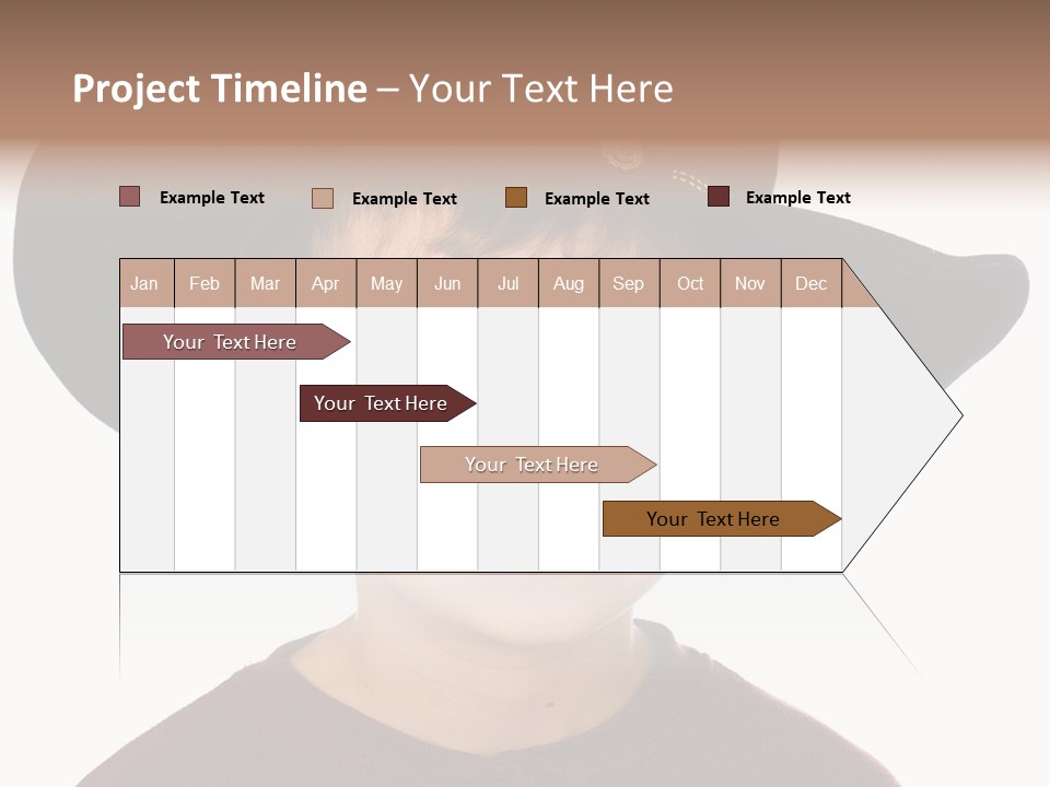 Silly Costume Western PowerPoint Template