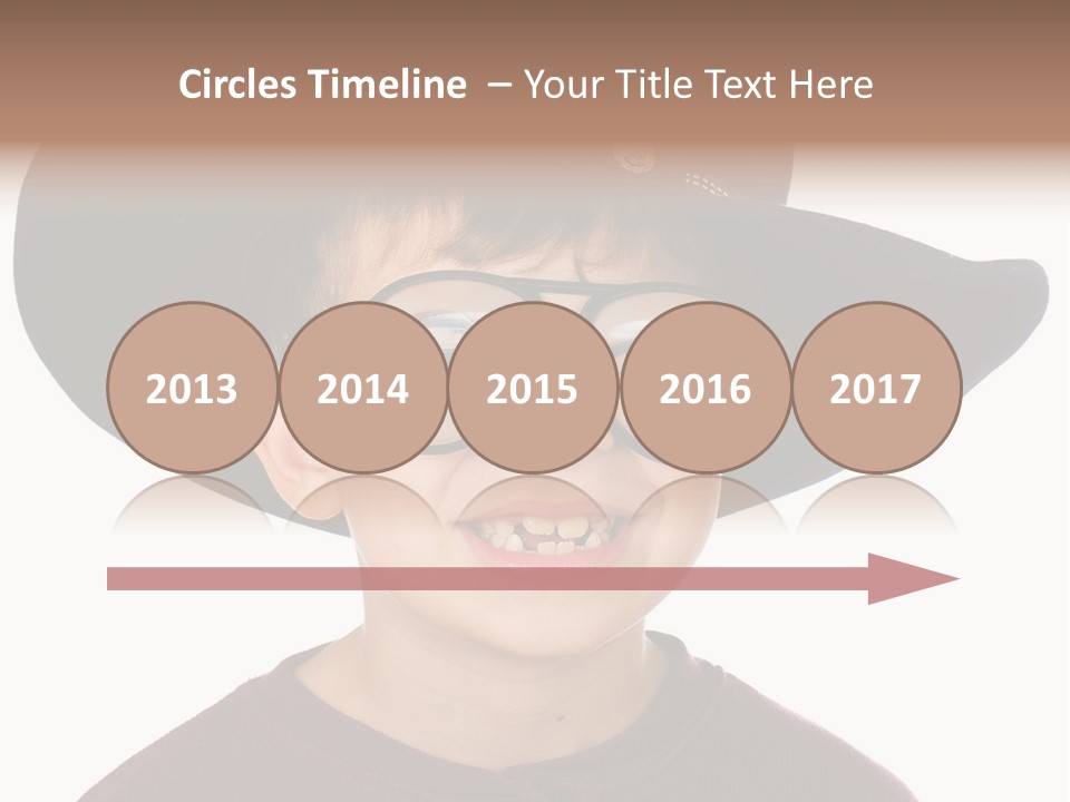 Silly Costume Western PowerPoint Template