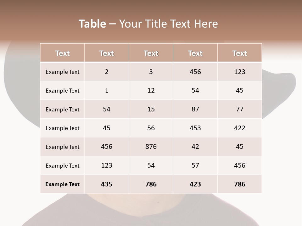 Silly Costume Western PowerPoint Template