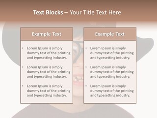 Silly Costume Western PowerPoint Template