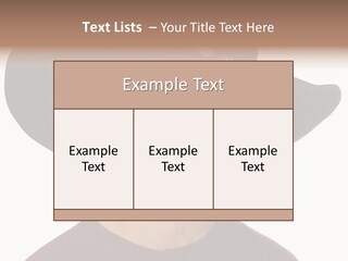Silly Costume Western PowerPoint Template